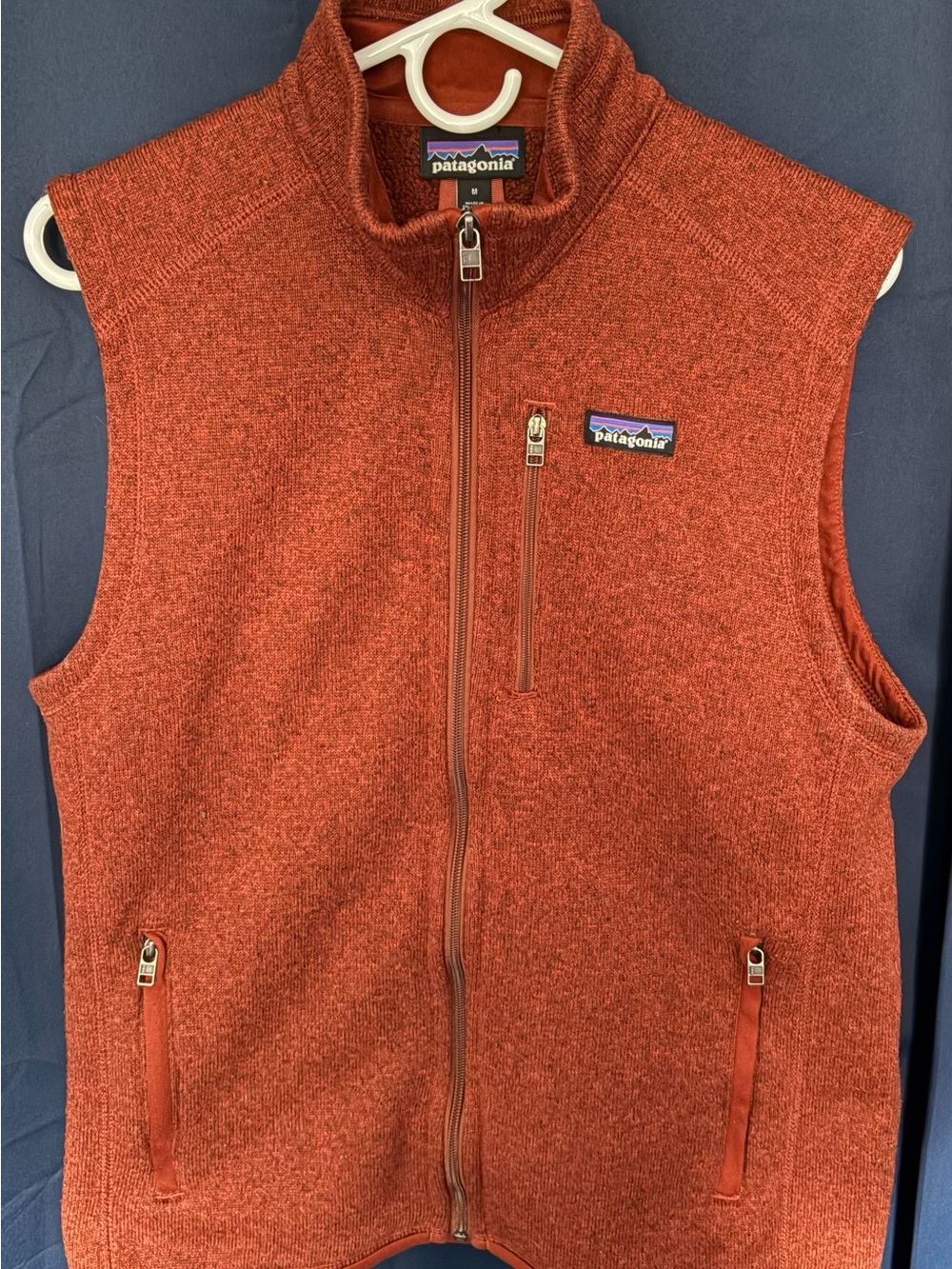 Patagonia Men’s Red Better Sweater Vest Medium